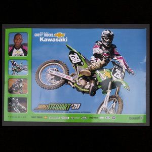 James Bubba Stewart Posters 2004 125cc 2005 250cc Red Bull Motocross Supercross